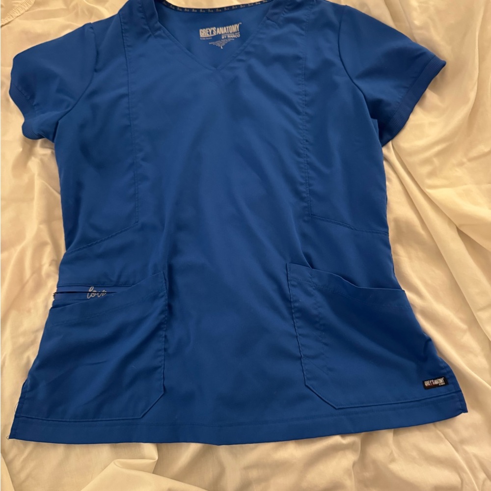 Grey's Anatomy Royal Blue Top